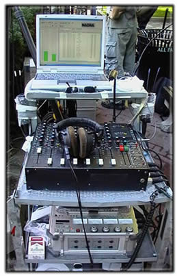 Eric Rueff in New York with his CS 106+1 and Nagra D2